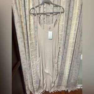 AS Revival Hang Tough Ribbed Jumpsuit Seashell XXL NWT